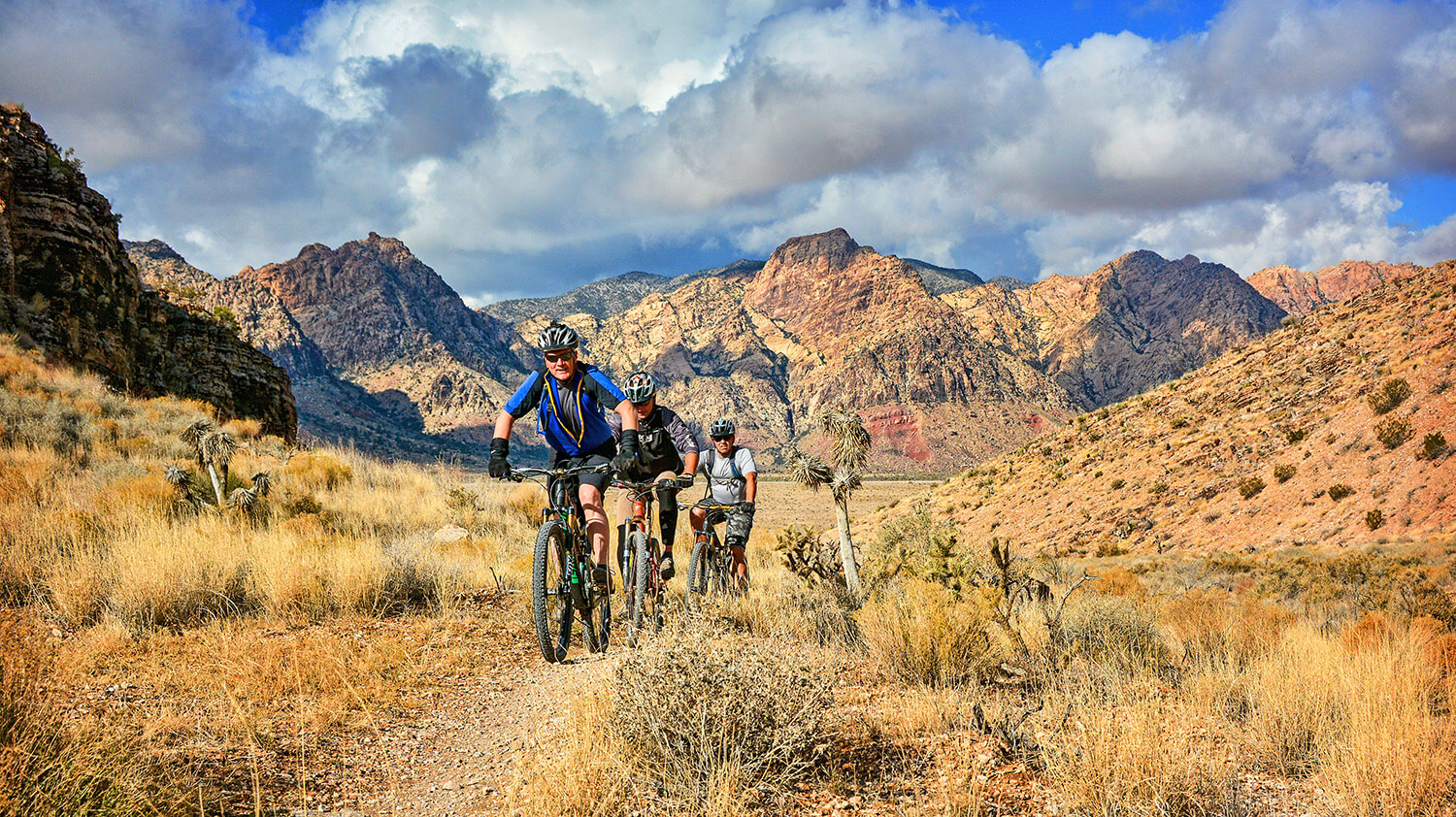 雷竞技体育app内华达州内华达州自行车、山地自行车道,山地自行车在拉斯维加斯