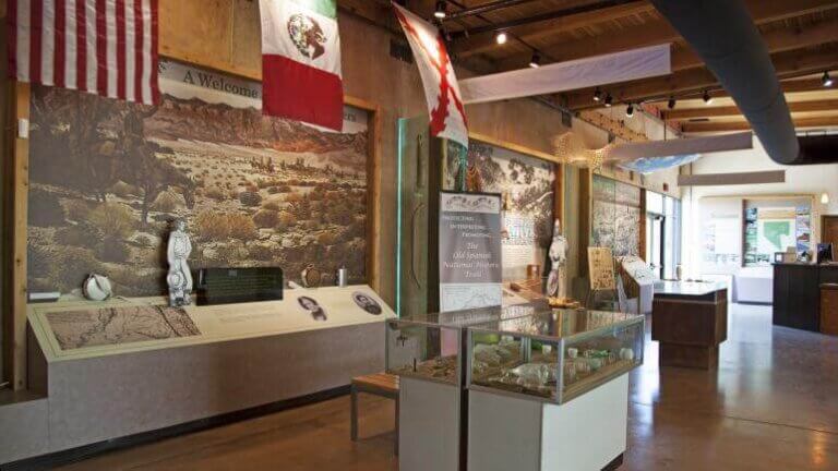 老拉斯维加斯摩门教堡州立历史公园的游客中心