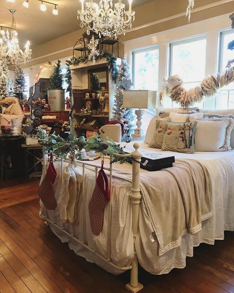 床在涡街古董市场