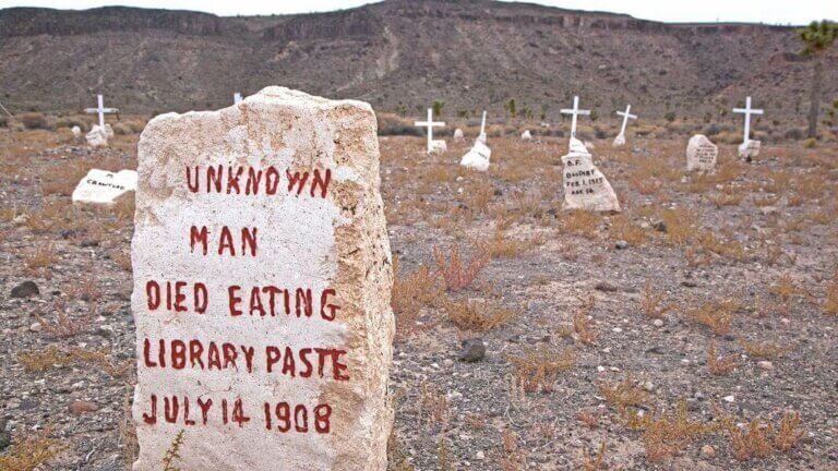 man died eating library paste