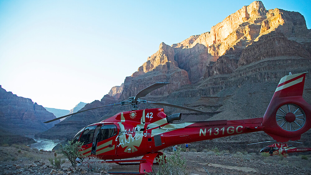 魔大峡谷直升机