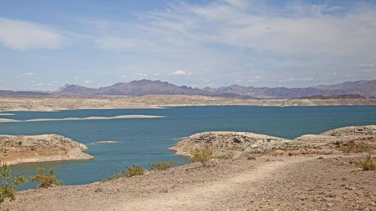 拉斯维加斯的米德湖