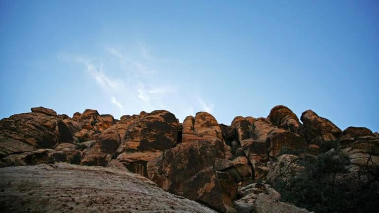 红岩峡谷国家保护区莫哈韦沙漠