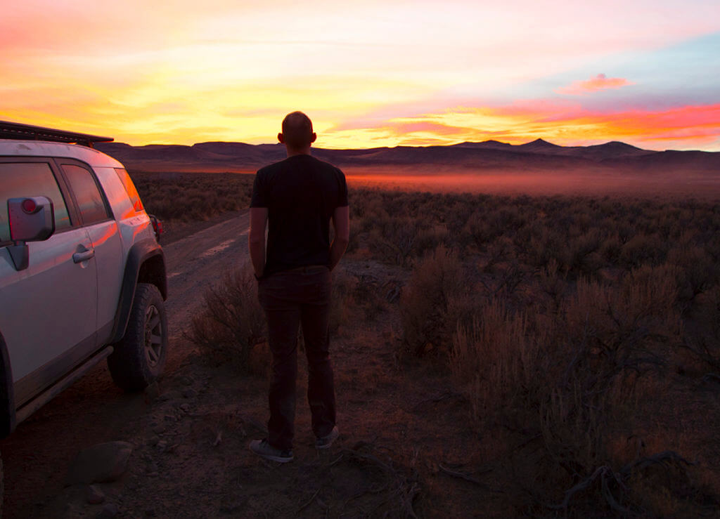 内华达州农村雷竞技体育app，驾驶技巧，在内华达州农村开车