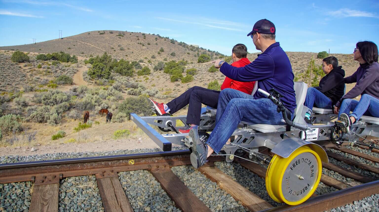 V&T卡森峡谷铁路自行车旅游